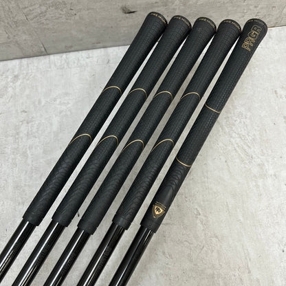 PRGR プロギア TRX505 メンズゴルフ アイアンセット 右利き 6番〜PW 5本 カーボン R2
