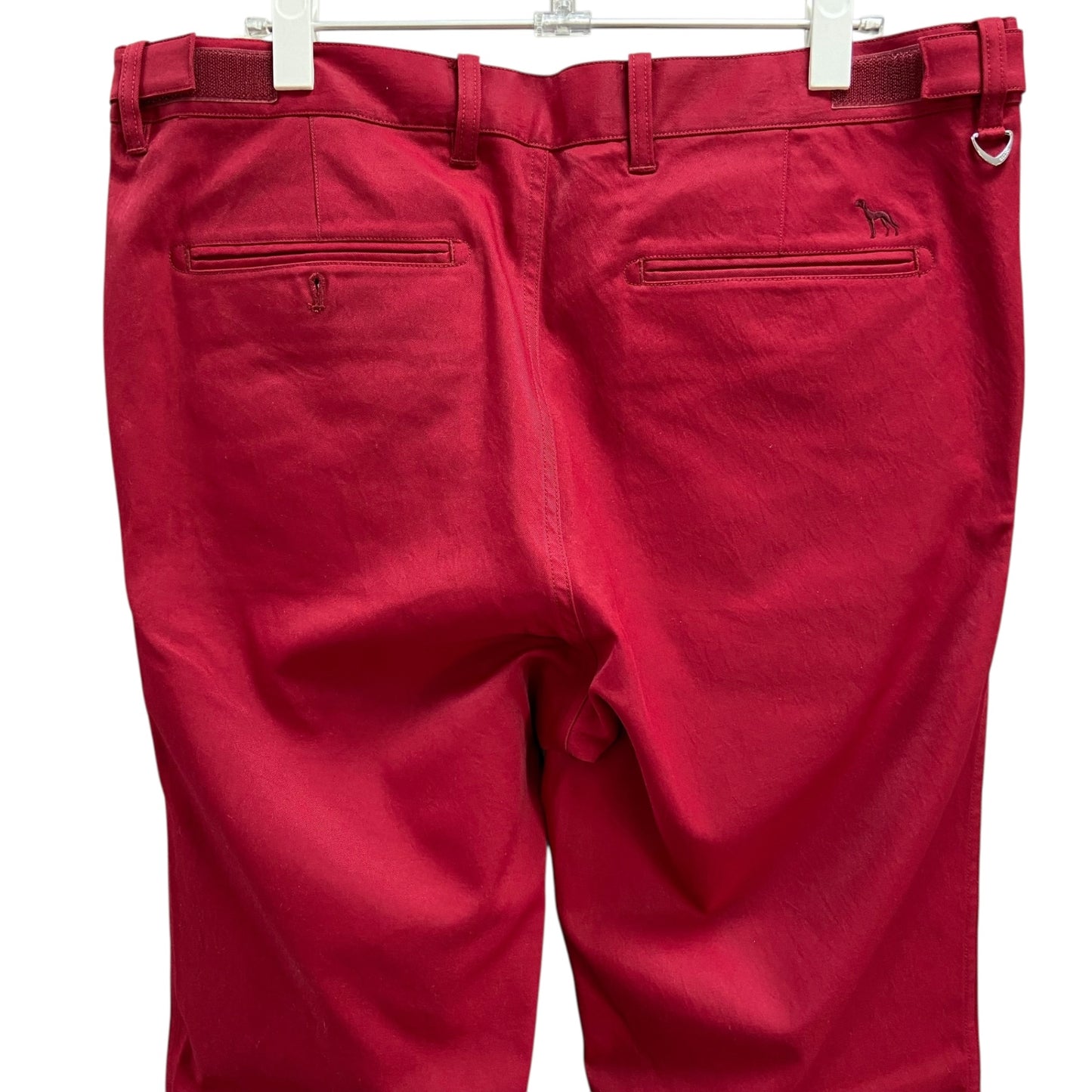 アダバット　メンズ　男性用　ボトムス　ワインレッド系　パンツ　ズボン　スラックス　ゴルフアパレル　adabat