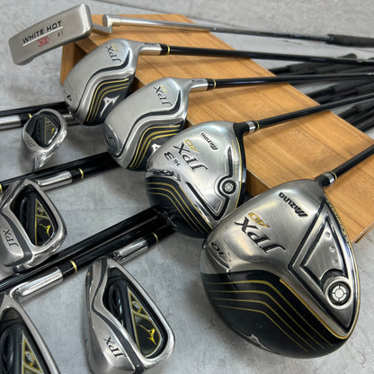 ミズノ　アディダス　メンズゴルフ　クラブセット　13本　SR　右利き用　Mizuno　adidas