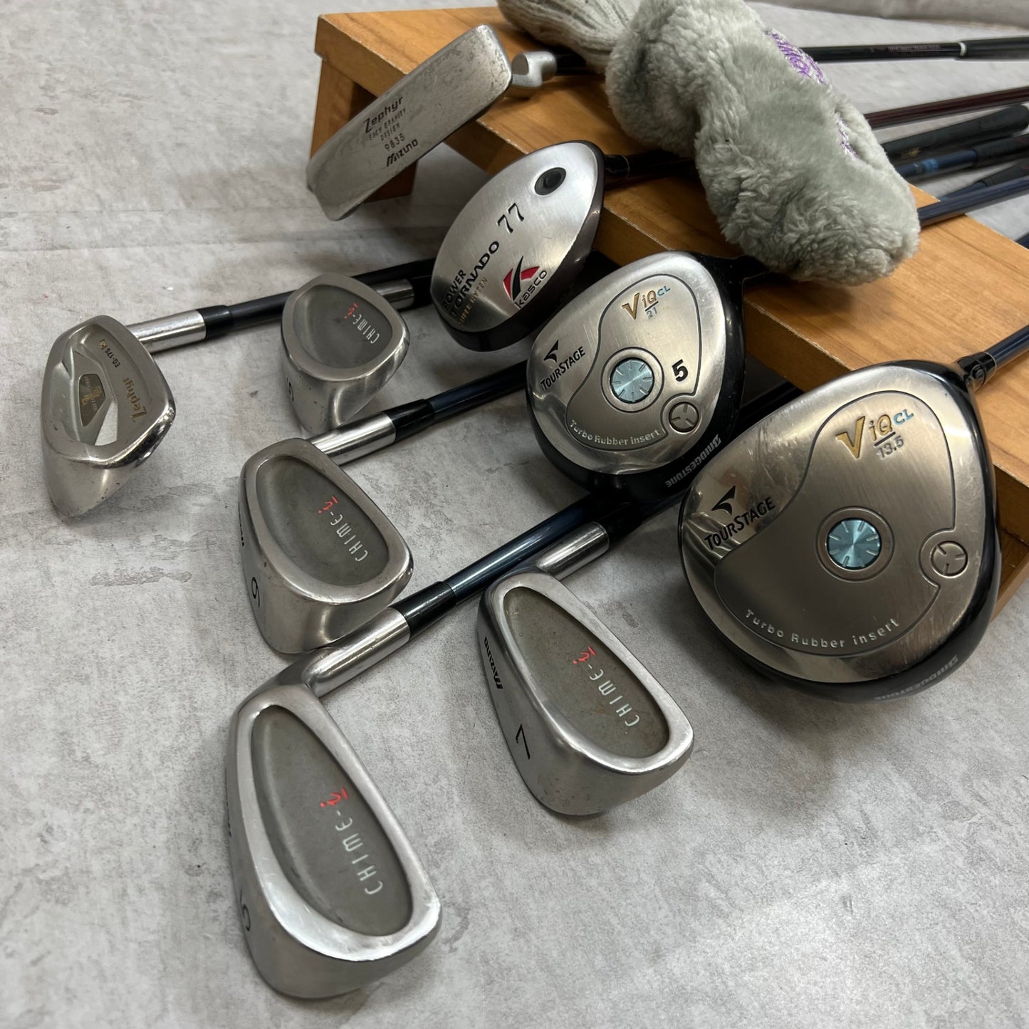 ツアーステージ　アーノルドパーマー　レディースゴルフ　クラブセット　9本　L　右利き用　TOURSTAGE　ARNOLD PALMER