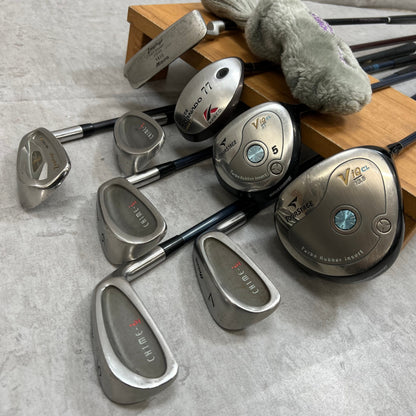 ツアーステージ　アーノルドパーマー　レディースゴルフ　クラブセット　9本　L　右利き用　TOURSTAGE　ARNOLD PALMER