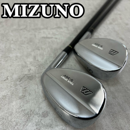 ミズノ　ツアースピリット　S-30V　メンズゴルフ　ウェッジ2本セット　SR　右利き用　FW　SW　サンド　MIZUNO　TOUR SPIRIT