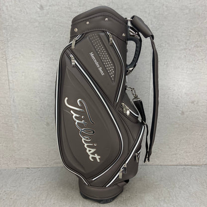 タイトリスト　メルセデスベンツ　ゴルフ用　キャディバッグ　カート式　合成皮革　バック　Titleist　Mercedes-Benz