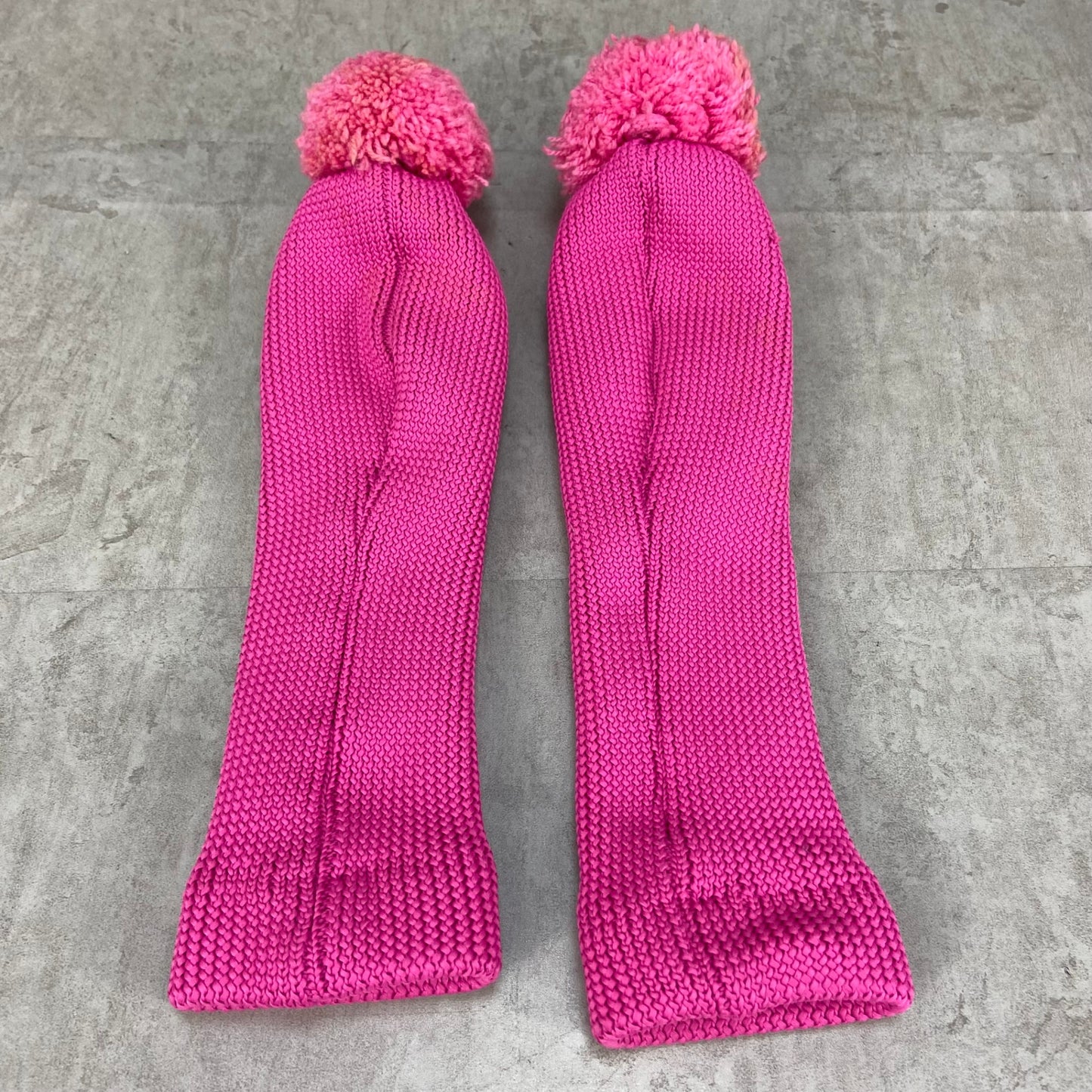 MARK＆LONA　ゴルフクラブ用ヘッドカバー　フェアウェイ　ユーティリティ　7W　UT　ピンク　マークアンドロナ