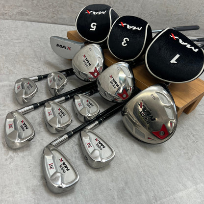 メガ　マックス　メンズゴルフ　クラブセット　11本　SR　右利き用　MEGA　MAX