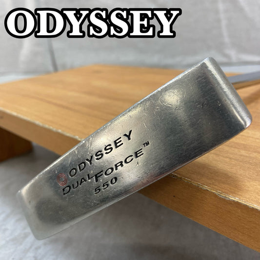 オデッセイ　デュアルフォース　550　メンズゴルフ　パター　右利き用　ODYSSEY　DUAL FORCE