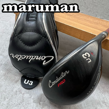 Maruman　マルマン　コンダクタープロ　メンズゴルフ　3番　UT　ウッド型　D-2	SR　右利き用
