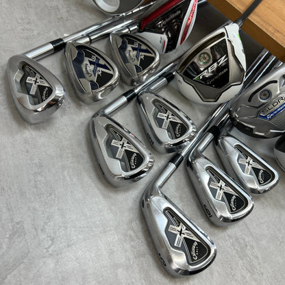 テーラーメイド　タイトリスト　メンズゴルフ　クラブセット　13本　右利き用　TaylorMade Titleist