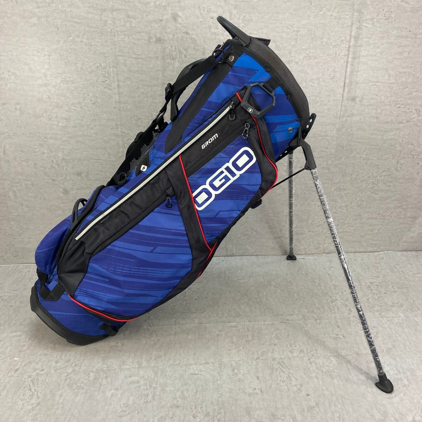 OGIO　GROM　キャディバッグ　スタンド式　14分割　口径約27cm　約3.5Kg　ナイロン　オジオ　グロム