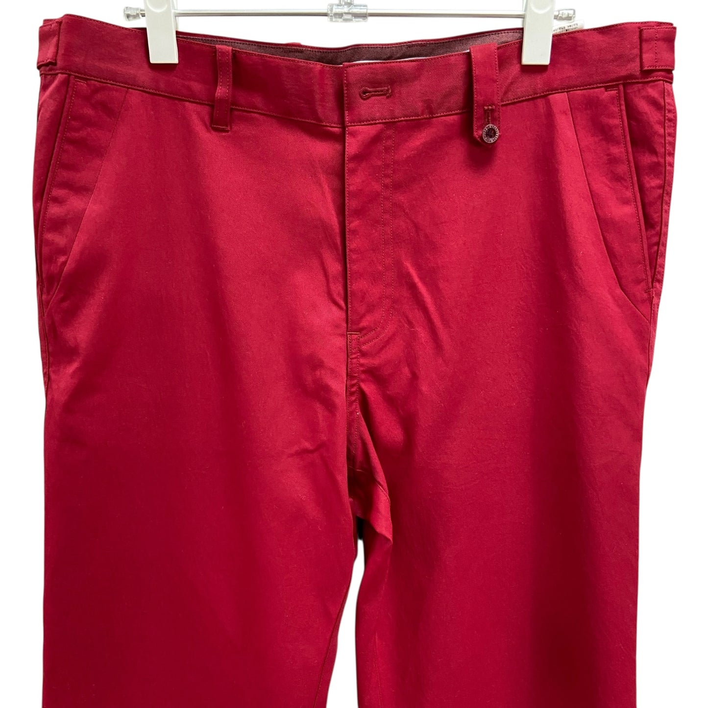 アダバット　メンズ　男性用　ボトムス　ワインレッド系　パンツ　ズボン　スラックス　ゴルフアパレル　adabat