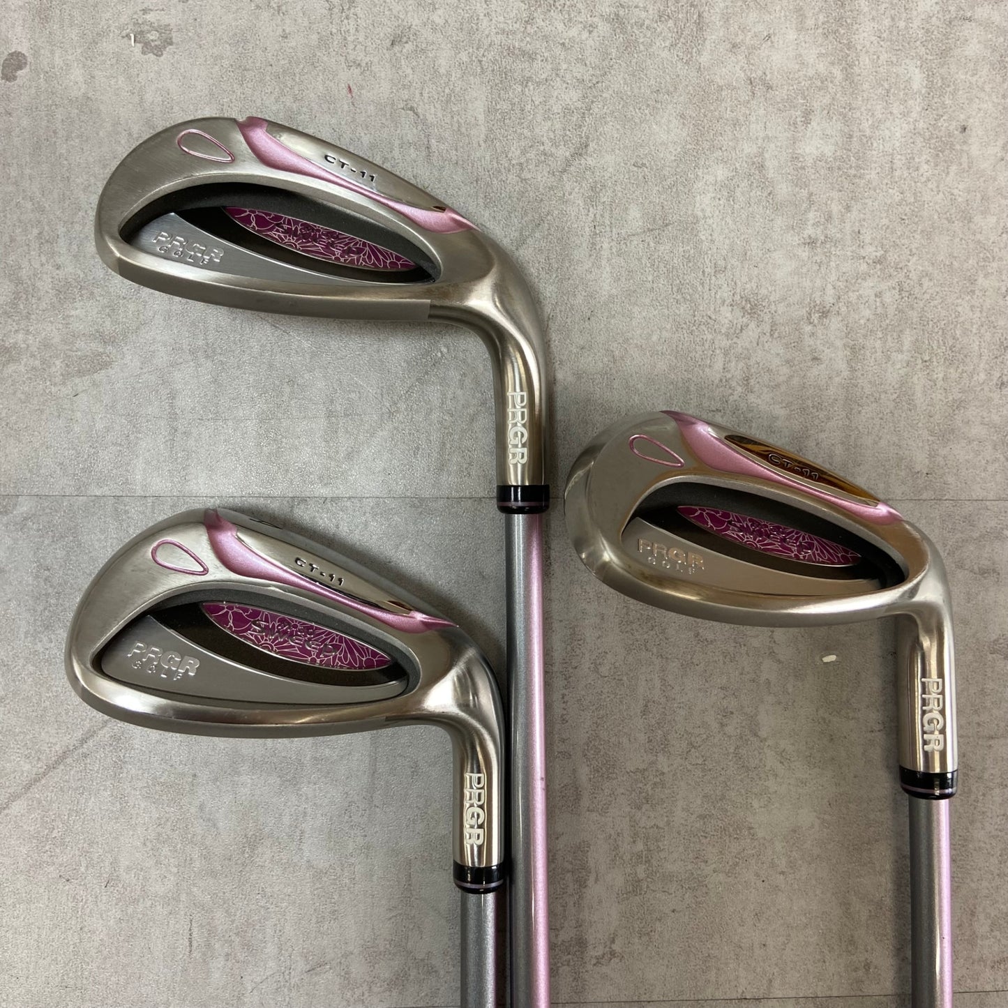 プロギア スウィープ CT-11 レディースゴルフ アイアンセット 6本 L相当 右利き用 カーボン PRGR Sweep