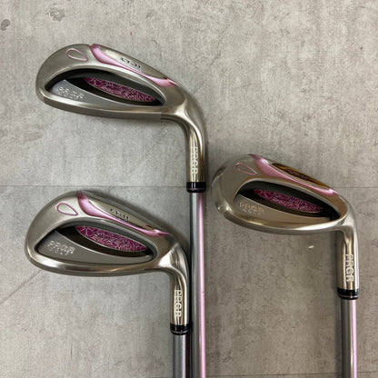 プロギア スウィープ CT-11 レディースゴルフ アイアンセット 6本 L相当 右利き用 カーボン PRGR Sweep