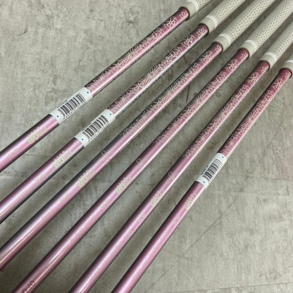 プロギア スウィープ CT-11 レディースゴルフ アイアンセット 6本 L相当 右利き用 カーボン PRGR Sweep