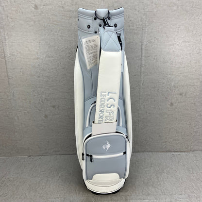 未使用品　ルコックスポルティフ　キャディバッグ　カート式　6分割　約9型(約23cm)　約3.3Kg　LE COQ SPORTIF