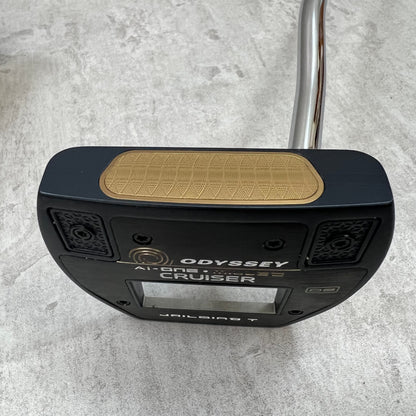 ODYSSEY　オデッセイ　Ai-ONE　ミルド　クルーザー　ジェイルバード	メンズゴルフ　中尺パター　ネオマレット	38.0インチ　右利き用