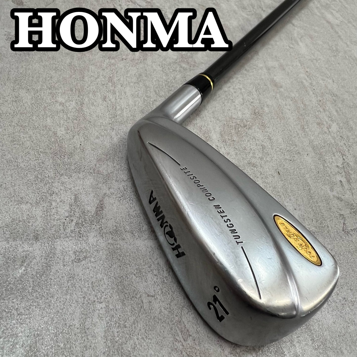 HONMA GOLF　ホンマゴルフ　ツアーワールド　メンズゴルフ　21°　UT　ユーティリティ　アイアン型　D-0　S　右利き用