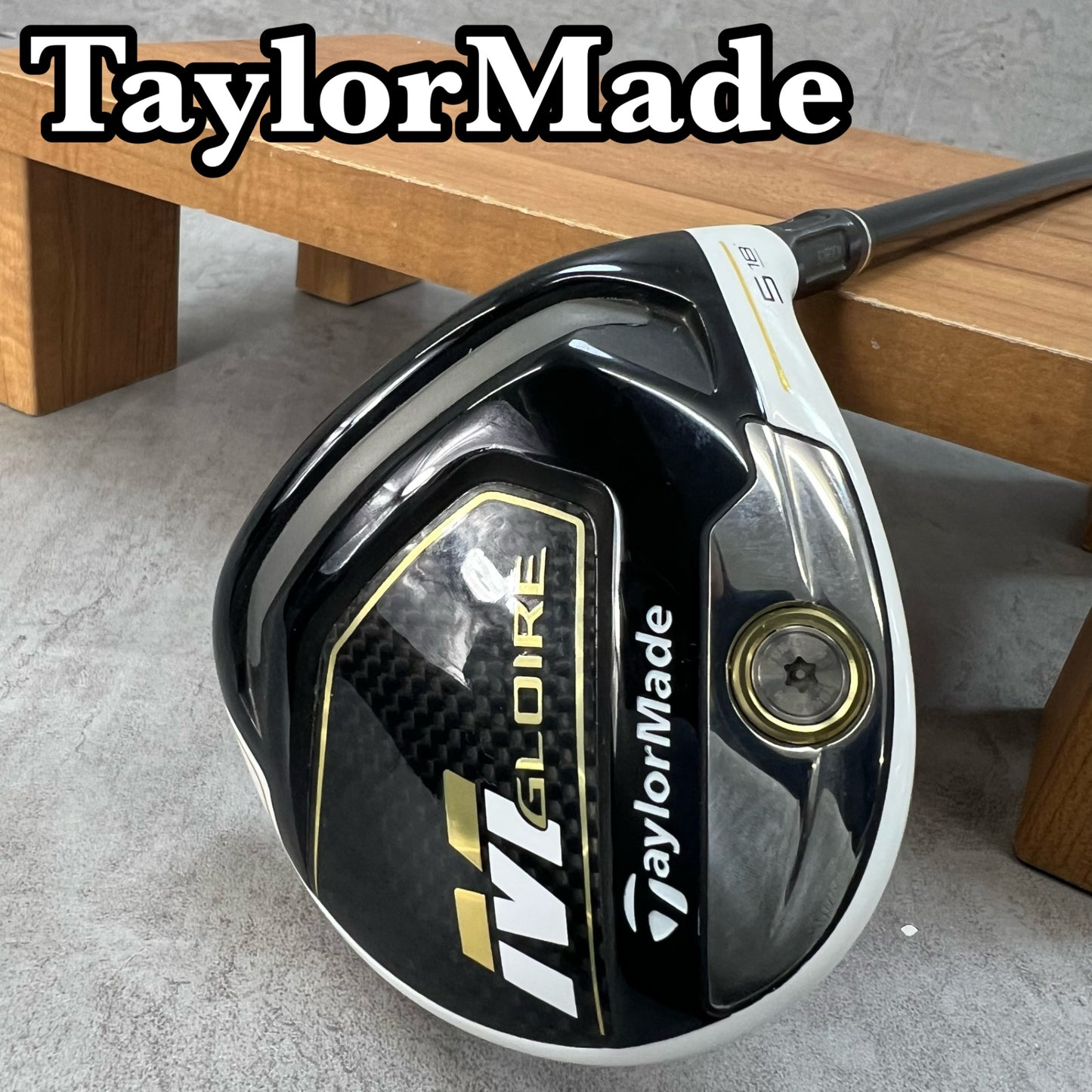 テーラーメイド　M グローレ　メンズゴルフ　5W R 右利き用　FW フェアウェイウッド　TaylorMade GLOIRE
