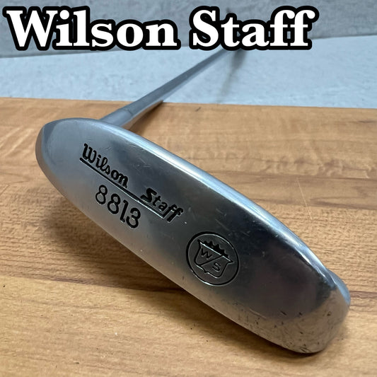 Wilson Staff　ウィルソンスタッフ　8813　メンズゴルフ　PT　パター　ピン型　L字　35.4インチ　右利き用