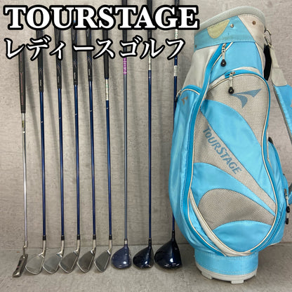 ツアーステージ　CL　レディースゴルフ　クラブセット　9本　L　右利き用　TOURSTAGE