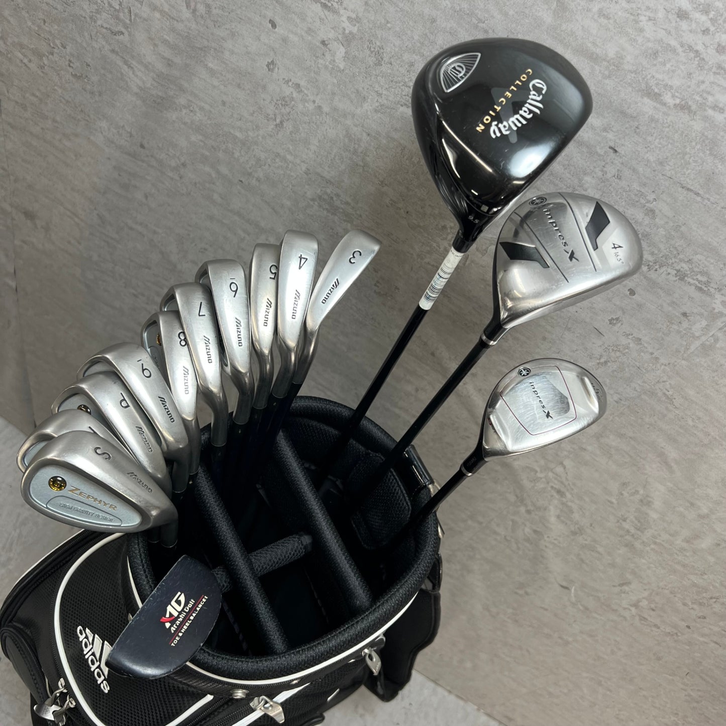 キャロウェイ　アディダス　メンズゴルフ　クラブセット　14本　右利き用　Callaway adidas