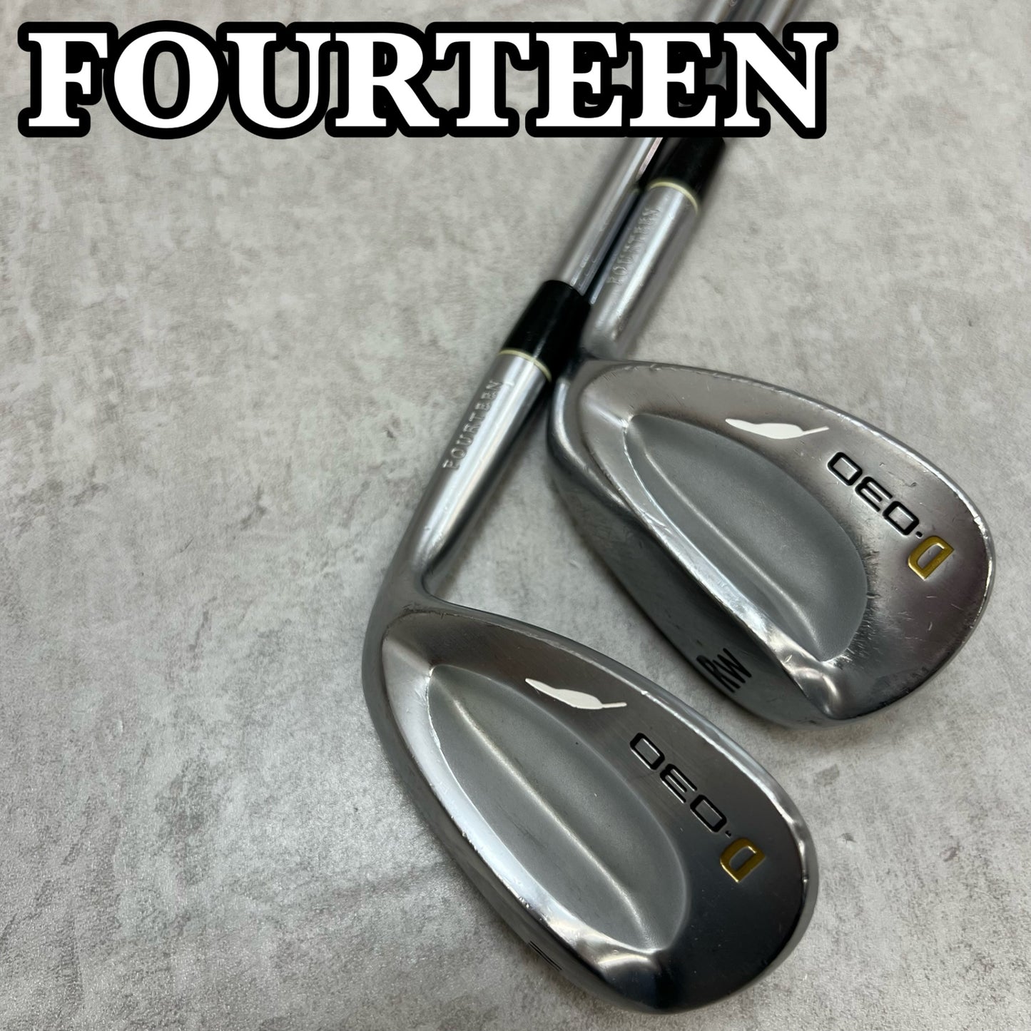 FOURTEEN　フォーティーン　Ｄ・030　メンズゴルフ　Wedge　ウェッジ2本セット　RW　ランニングウェッジ　SW　サンドウェッジ　右利き用