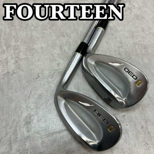 FOURTEEN　フォーティーン　Ｄ・030　メンズゴルフ　Wedge　ウェッジ2本セット　RW　ランニングウェッジ　SW　サンドウェッジ　右利き用