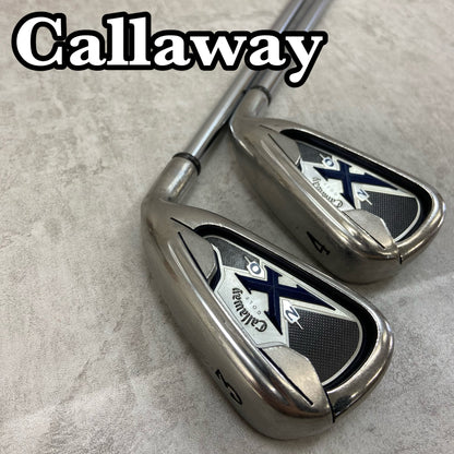 キャロウェイ　X20　メンズゴルフ　アイアンセット　2本　UNIFLEX　右利き用　3番　4番　ロング　Callaway