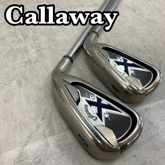 キャロウェイ　X20　メンズゴルフ　アイアンセット　2本　UNIFLEX　右利き用　3番　4番　ロング　Callaway