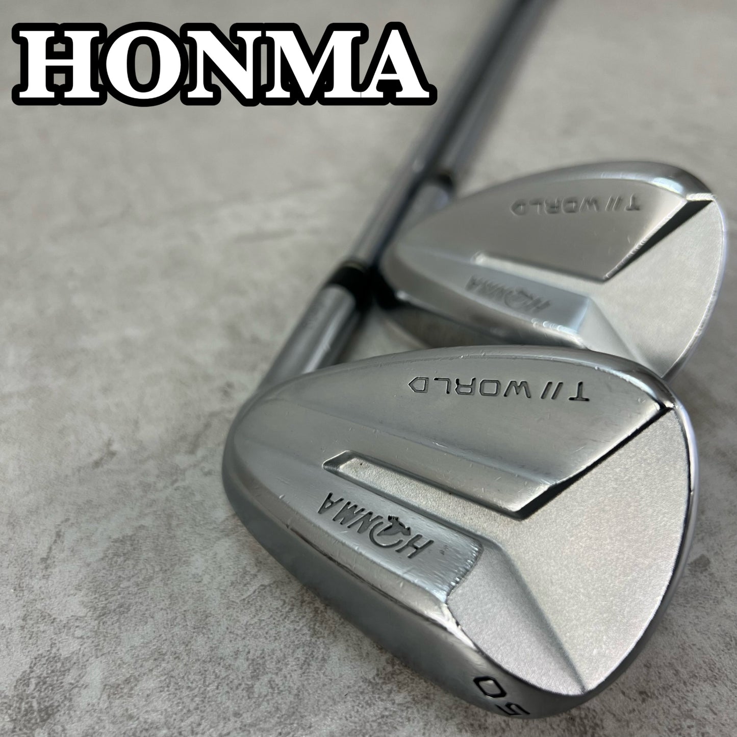 ホンマ　ツアーワールド　TW-W　メンズゴルフ　ウェッジ2本セット　S　右利き用　アプローチ　サンド　HONMA　TOUR WORLD