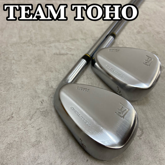 東邦ゴルフ 匠 フォージド メンズゴルフ ウェッジ2本セット46° 54°  右利き用 PW SW TEAM TOHO FORGED