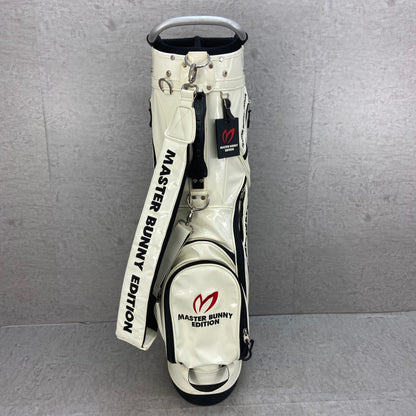 マスターバニーエディション　ゴルフ　スタンド式キャディバッグ　約9.5型　エナメル　MASTER BUNNY EDITION