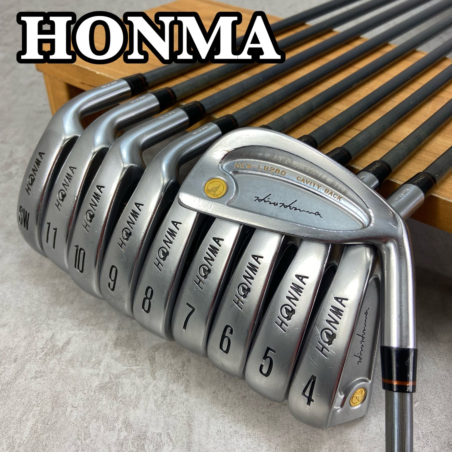 ホンマ　LB-280　メンズゴルフ　アイアンセット　10本　R　右利き用　HONMA