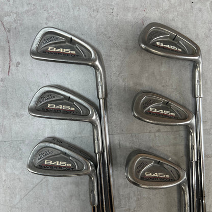 希少1番付きトミーアーマー シルバースコット 845S メンズゴルフ アイアンセット 11本 右利き用 スチール R Tommy Armour