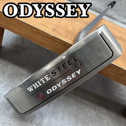 オデッセイ　ホワイトスチール　#2　レディースゴルフ　パター　右利き用　32インチ　ピン　ODYSSEY　WHITE　STEEL