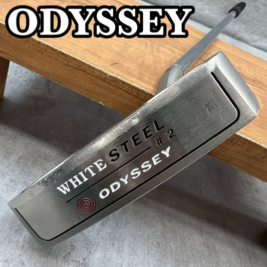 オデッセイ　ホワイトスチール　#2　レディースゴルフ　パター　右利き用　32インチ　ピン　ODYSSEY　WHITE　STEEL