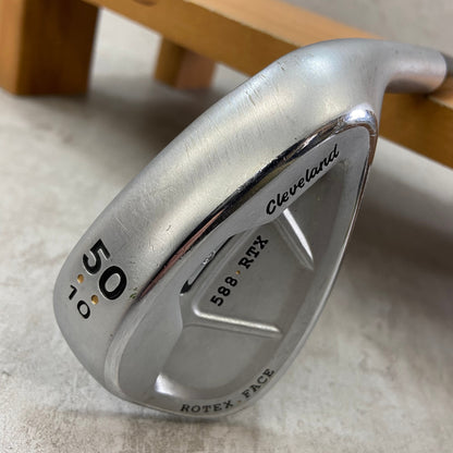 Cleveland　クリーブランド　588　RTX	メンズ　男性　ゴルフ	AW　アプローチウェッジ　50°　35インチ　D-3　S　右利き用