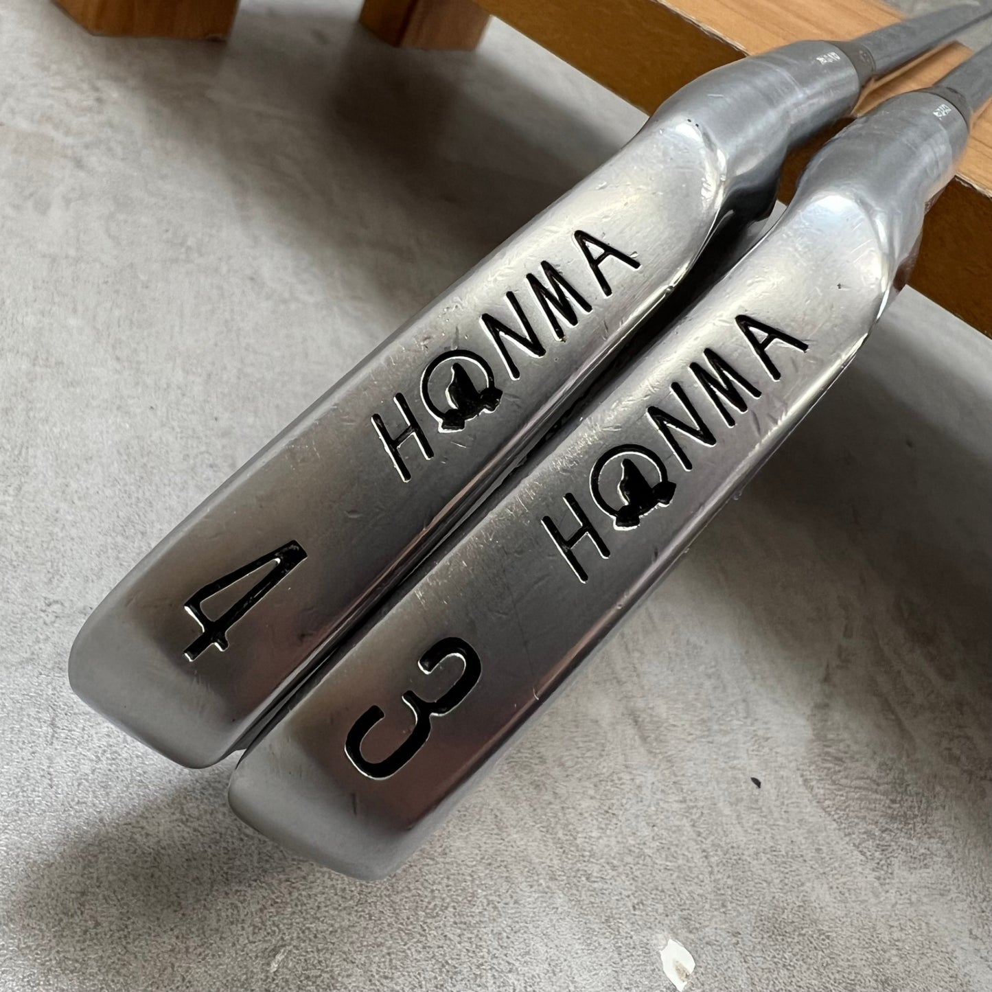 HONMA GOLF　ホンマゴルフ　PP-117　STAFFMODEL　メンズゴルフ　3番アイアン　4番アイアン　2本セット　S　右利き用
