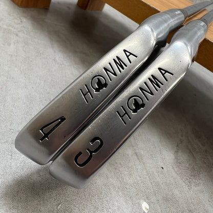HONMA GOLF　ホンマゴルフ　PP-117　STAFFMODEL　メンズゴルフ　3番アイアン　4番アイアン　2本セット　S　右利き用