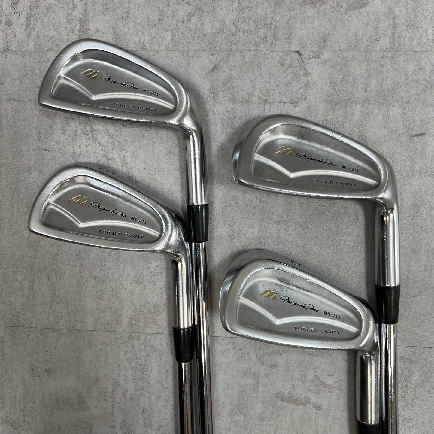 ミズノプロ MS-211 メンズゴルフ アイアンセット 8本 S200 右利き用  Mizuno Pro ダイナミックゴールド