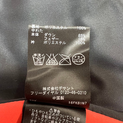 デサント　メンズ　ゴルフウェア　アウター　ダウンジャケット　L　オレンジ　DESCENTE