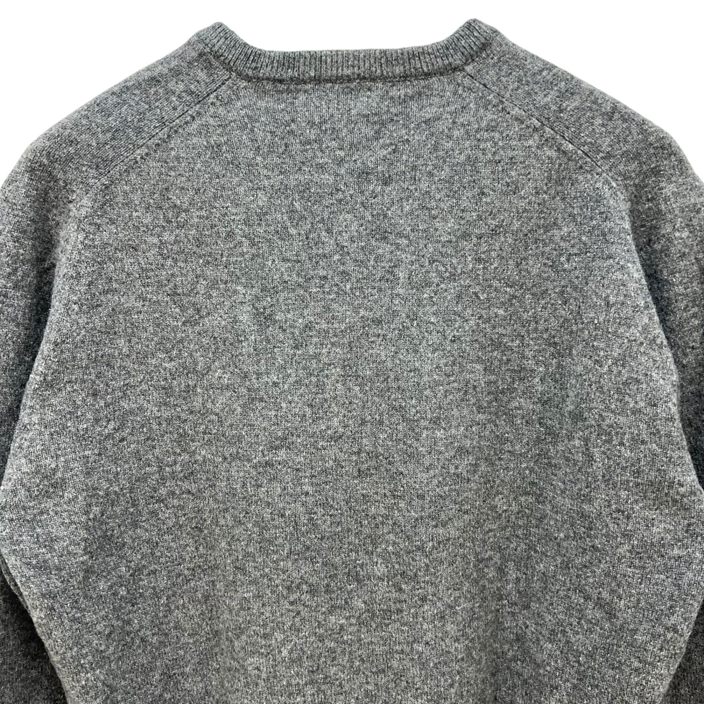 ブラックアンドホワイト　メンズゴルフウェア　Vネックセーター　L　グレー　Black＆White 　アパレル