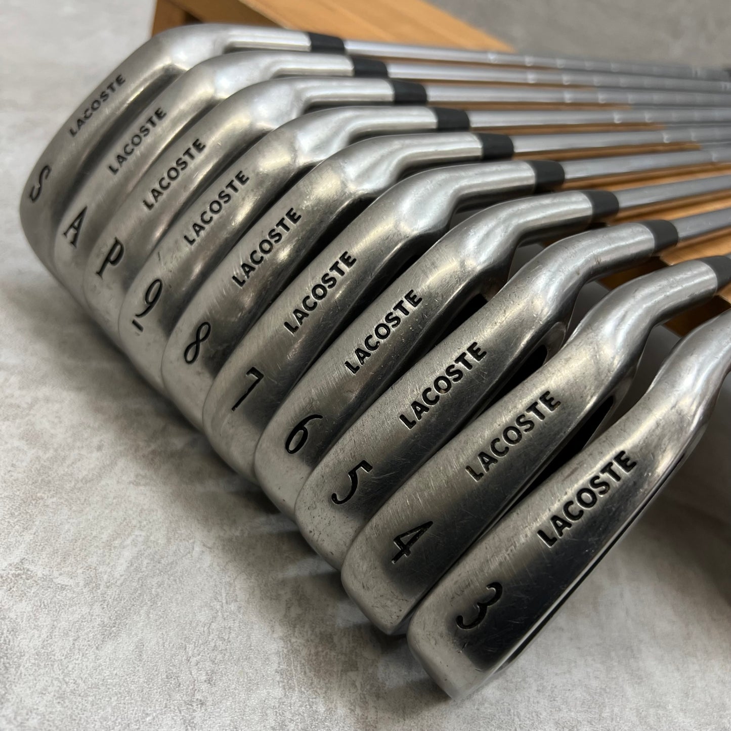 ラコステ　LG303　メンズゴルフ　アイアンセット　10本　S　右利き用　LACOSTE