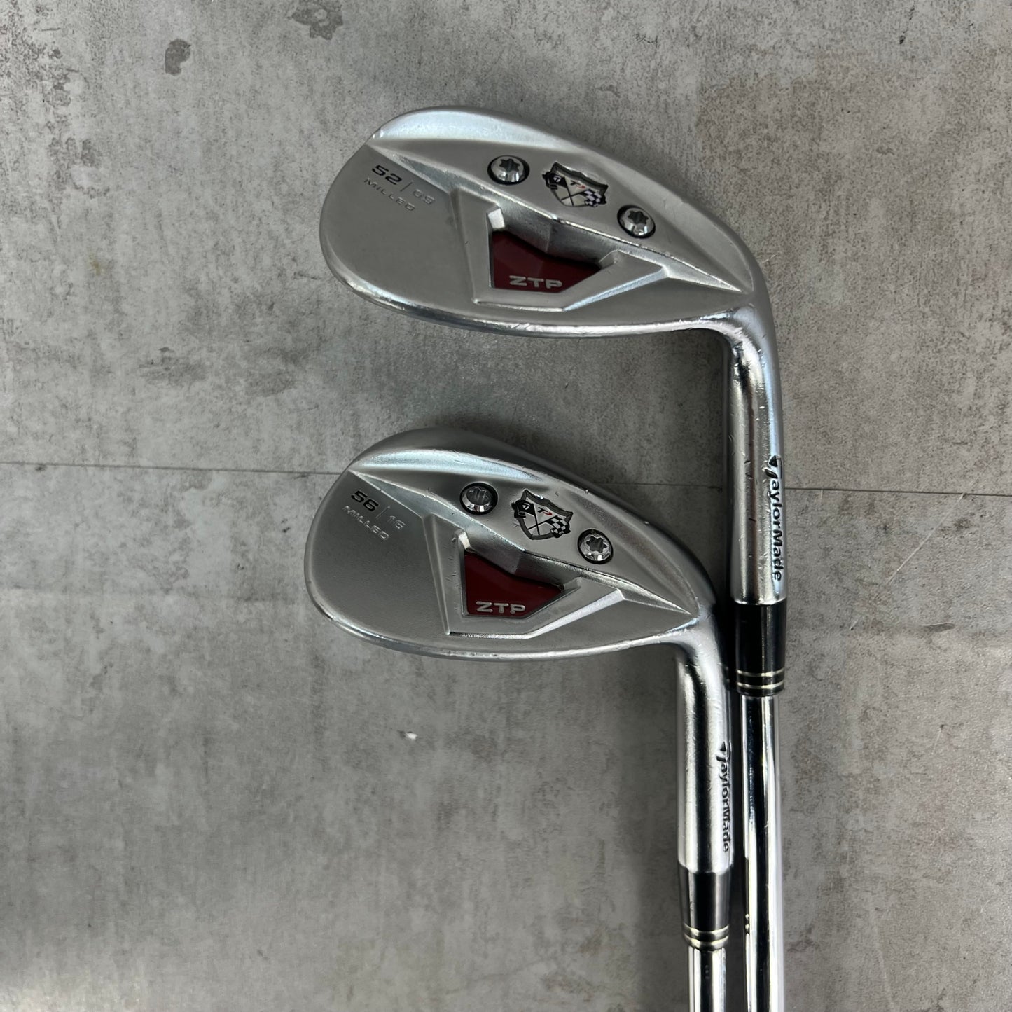 テーラーメイド　ZTP　メンズゴルフ　ウェッジ2本セット　右利き用　52° 56°　アプローチ　サンド　TaylorMade ZTP