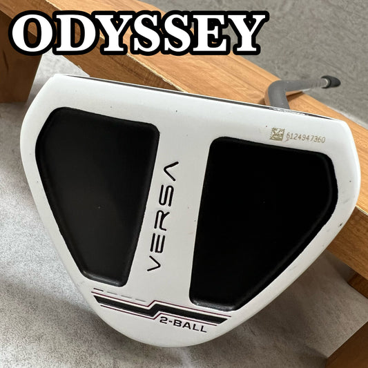オデッセイ　ヴァーサ　2ボール　メンズゴルフ　パター　右利き用　33インチ　ネオマレット　ODYSSEY　VERSA 2-BALL
