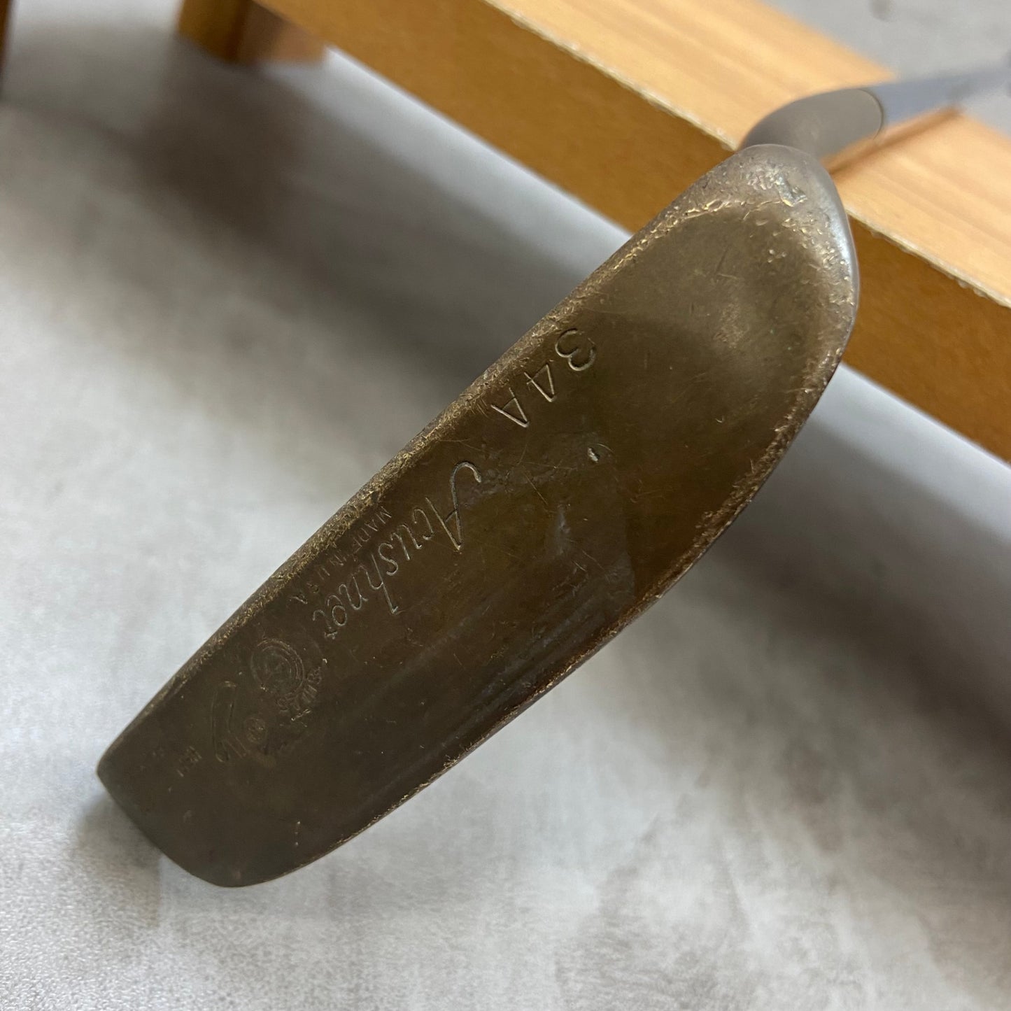 アクシネット　ブルズアイ　34A　メンズゴルフ　L字パター　右利き用　33インチ　Acushnet 　BULLS EYE