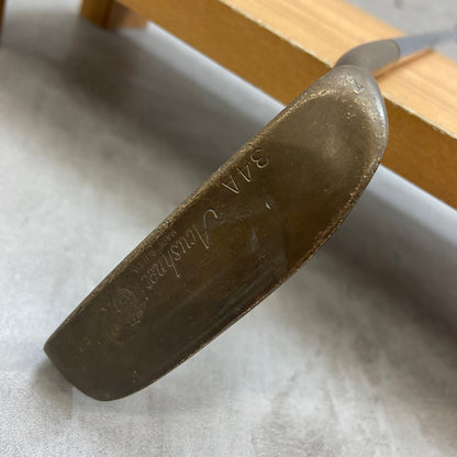 アクシネット　ブルズアイ　34A　メンズゴルフ　L字パター　右利き用　33インチ　Acushnet 　BULLS EYE