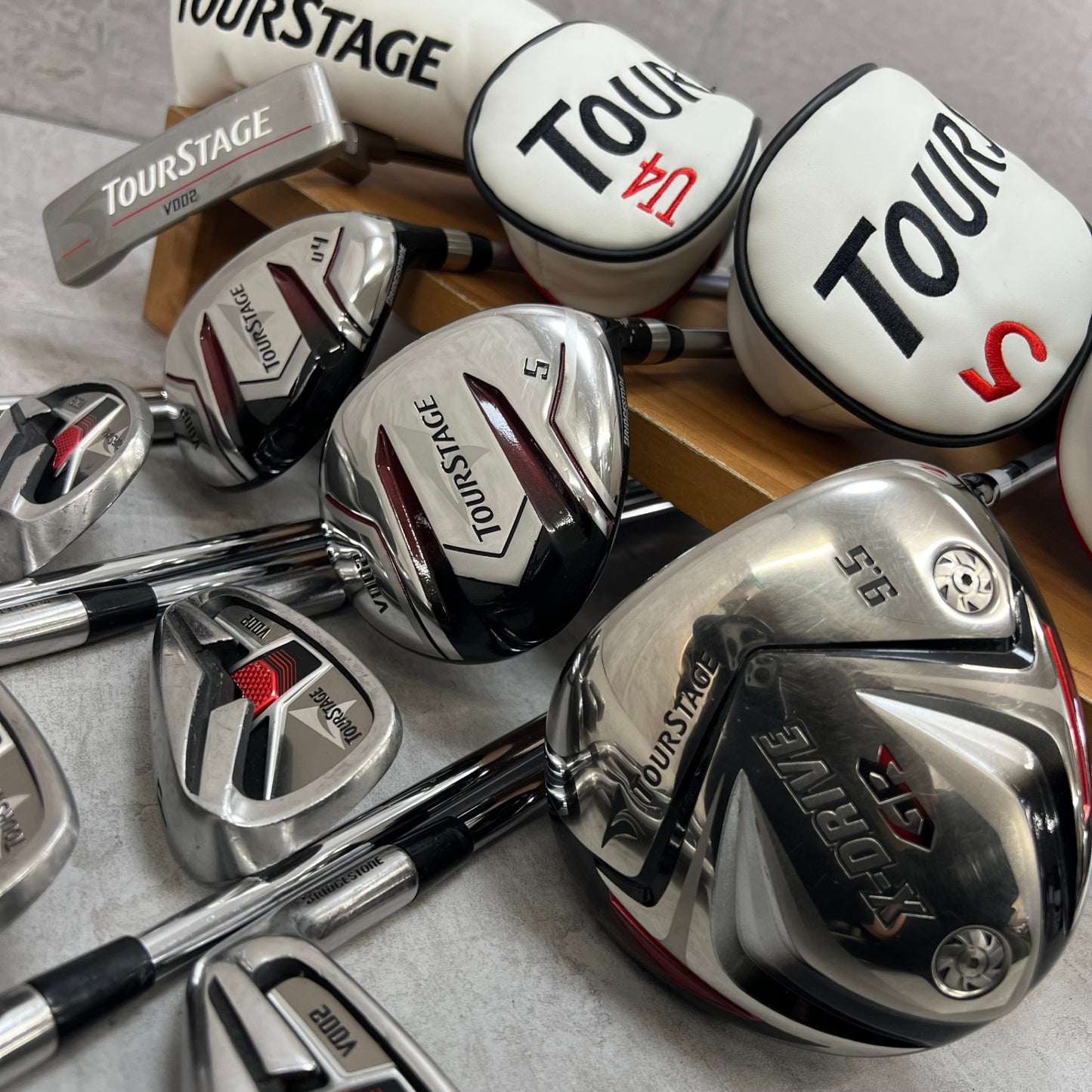 ツアーステージ　メンズゴルフ　クラブセット　11本　S　右利き用　TOURSTAGE