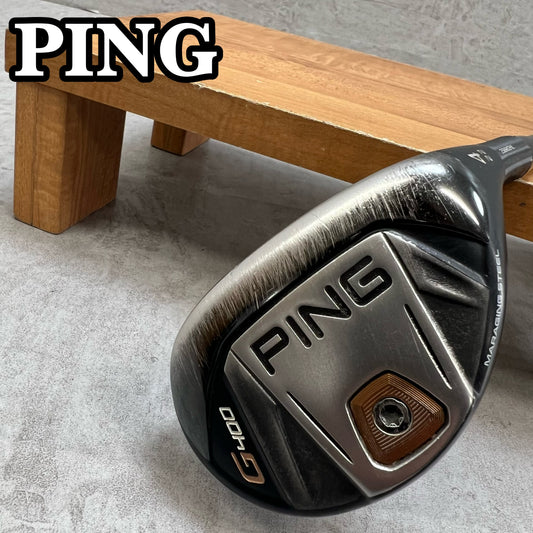 PING　ピン　G400　メンズゴルフ　4番　UT　ユーティリティ　ウッド型　C-9　S　右利き用