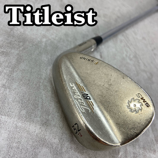 タイトリスト　ボーケイデザイン　SM5　F GRIND　メンズゴルフ　アプローチウェッジ　AW　S　右利き用　Titleist　VOKEY DESIGN