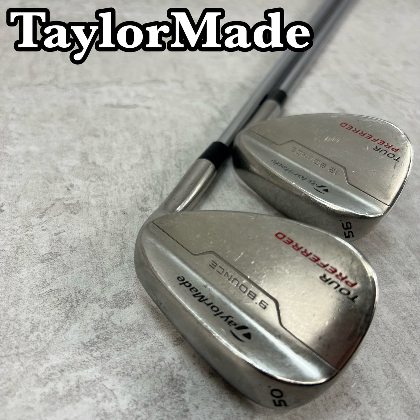 テーラーメイド　ツアープリファード　メンズゴルフ　ウェッジ2本セット　右利き用　アプローチ　サンド　50°　56°　TaylorMade　TOUR　PREFERRED